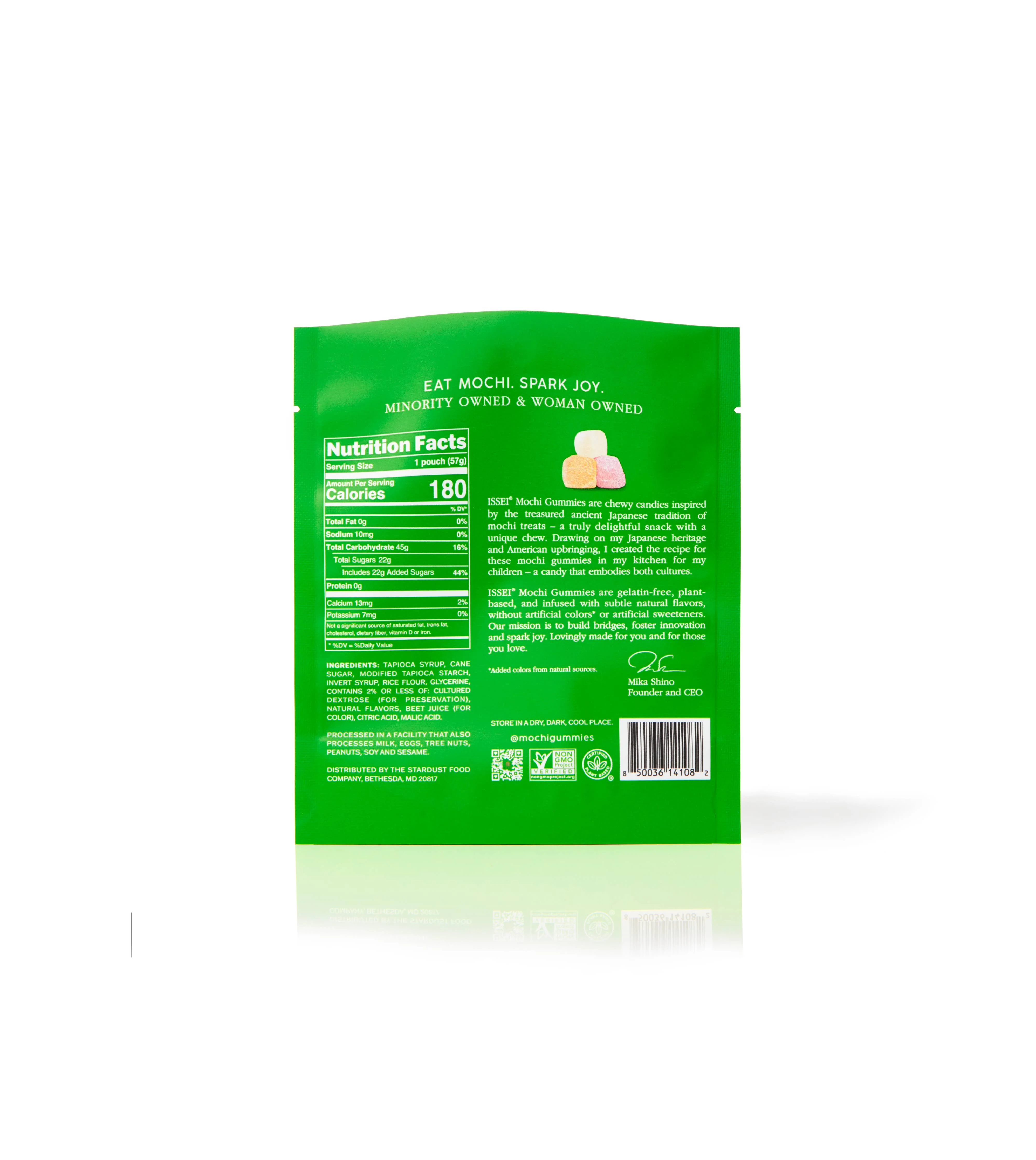 ISSEI Mochi Gummies, Sour Watermelon SMALL (2 oz) - Image 3