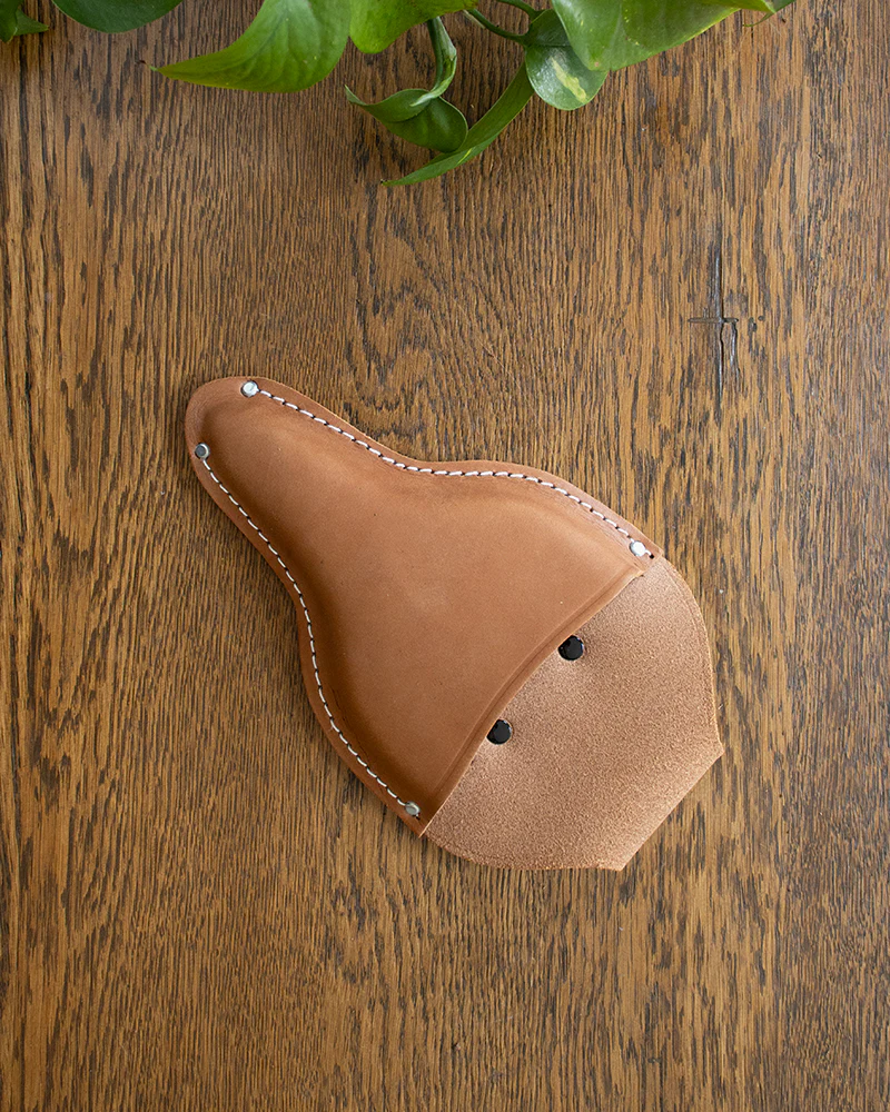 Tanabe Hasami, Scissors Case, Tan Leather - Image 2