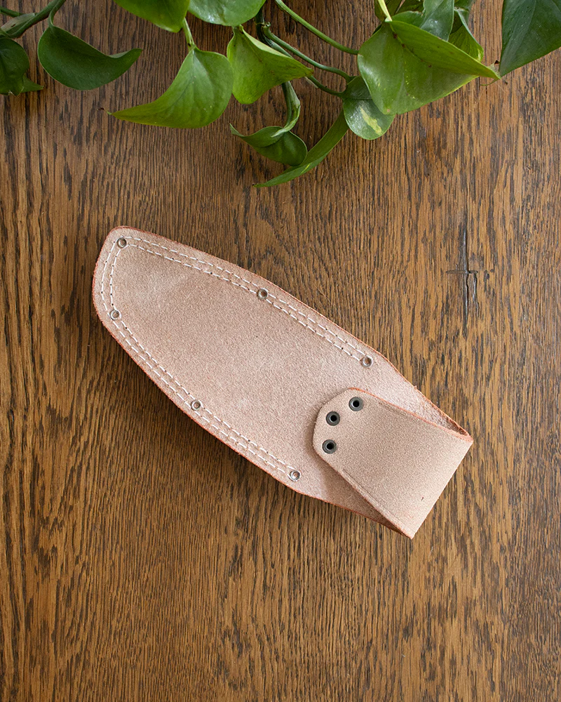 Tanabe Hasami, Scissors (Pruning) Case, Light Brown Leather - Image 3