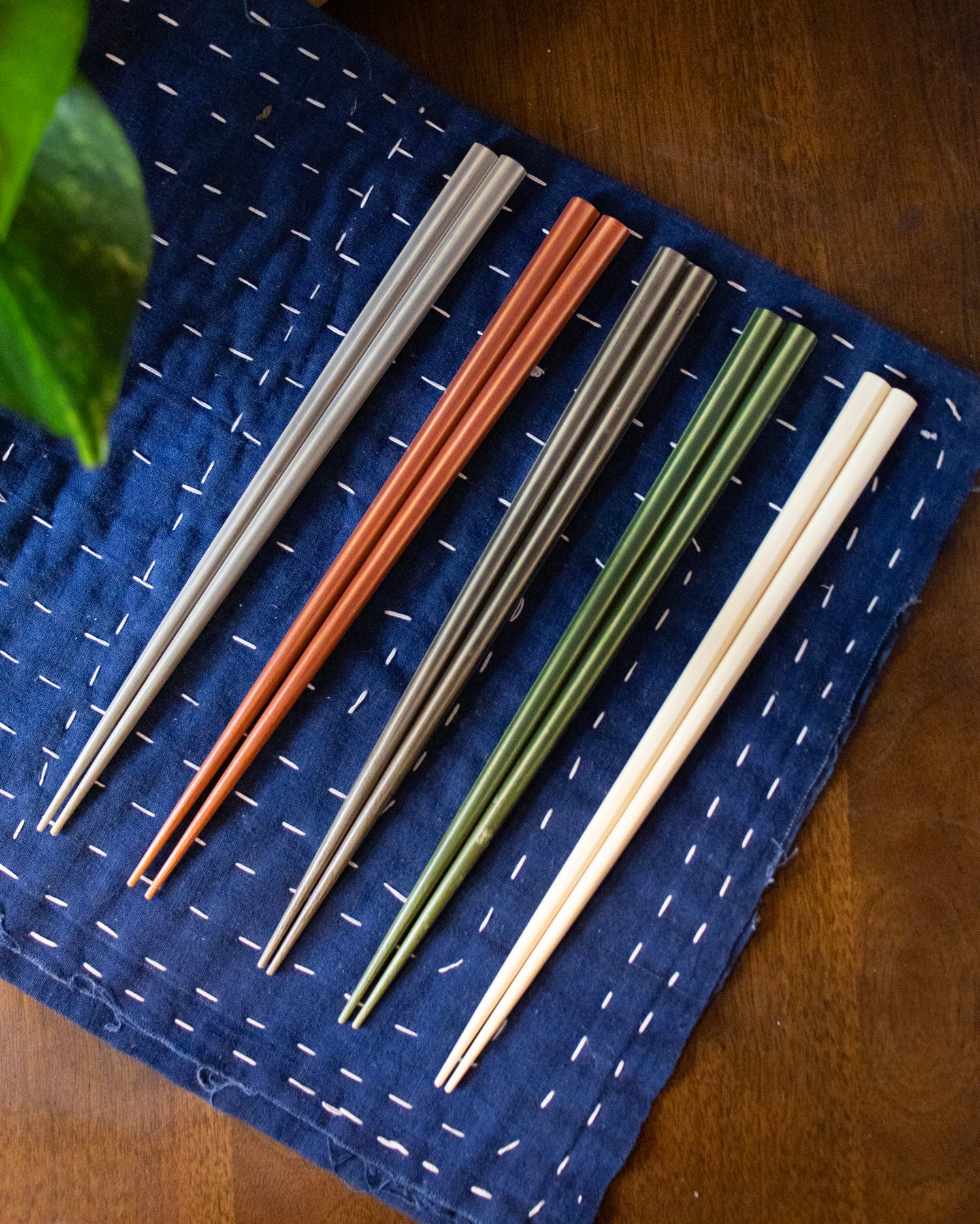 Chopsticks, Bisque, Set of 5, Renew Series - Image 2