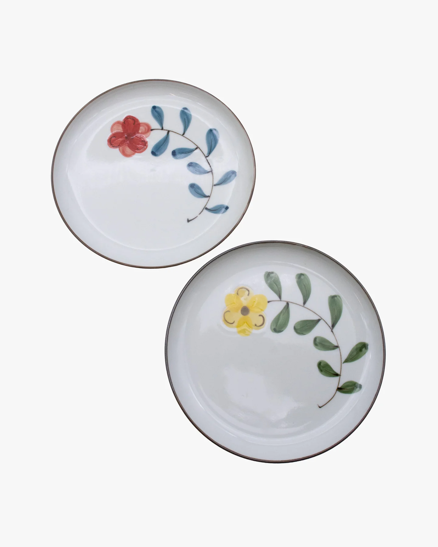 Plate, Bisque, Coquelicot Series, Poppy Flower - Image 3
