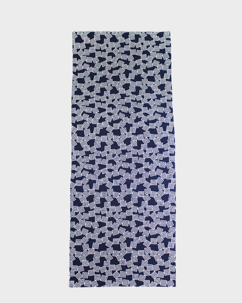 Tenugui, Classic, Komon, Abstract Ishidatami - Image 4