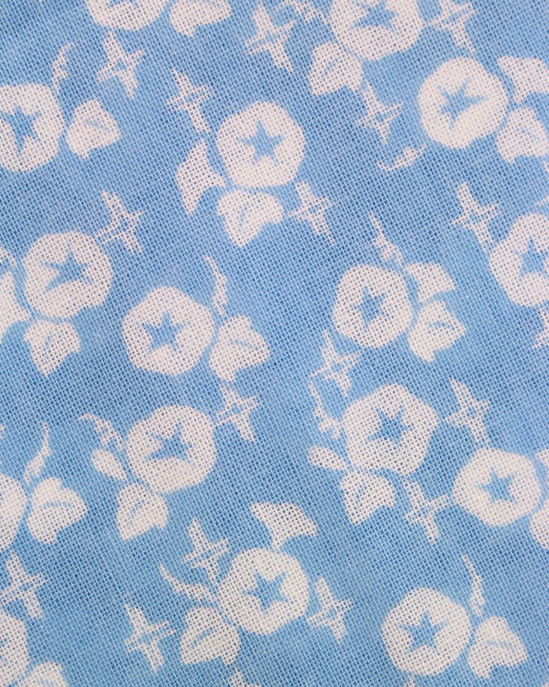 Tenugui, Classic, Komon, Asagao (Morning Glory) - Image 3