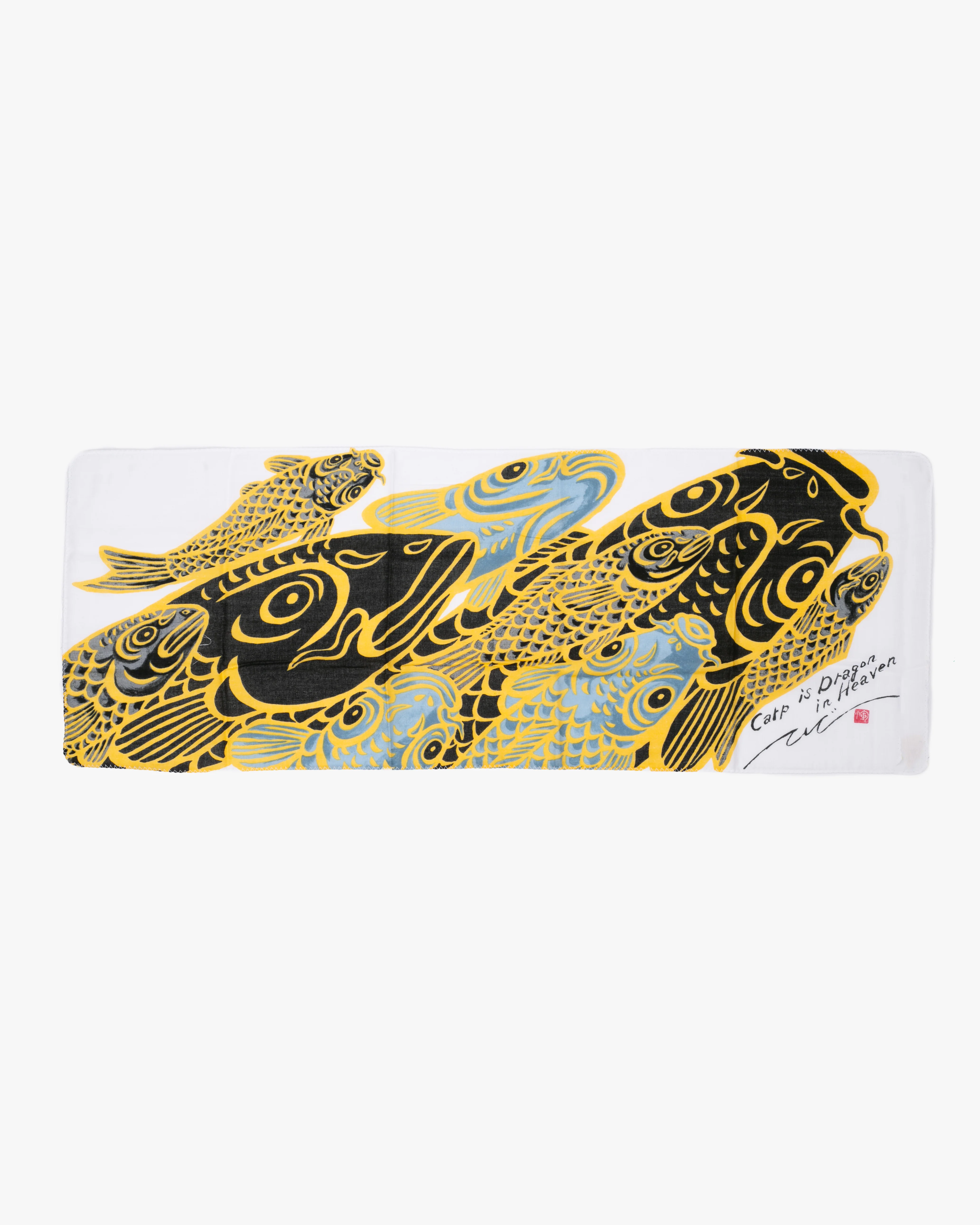 Tenugui, Double Gauze, Fukukoi, Toryu-mon - Image 4