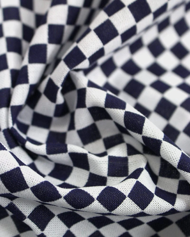 Tenugui, Classic, Komon, Ichimatsu - Image 2