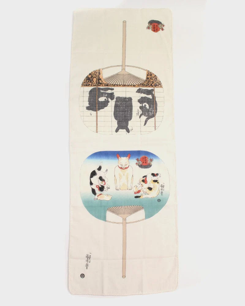 Tenugui, Double Gauze, Utagawa Kuniyoshi - Hannya Shadow - Image 2