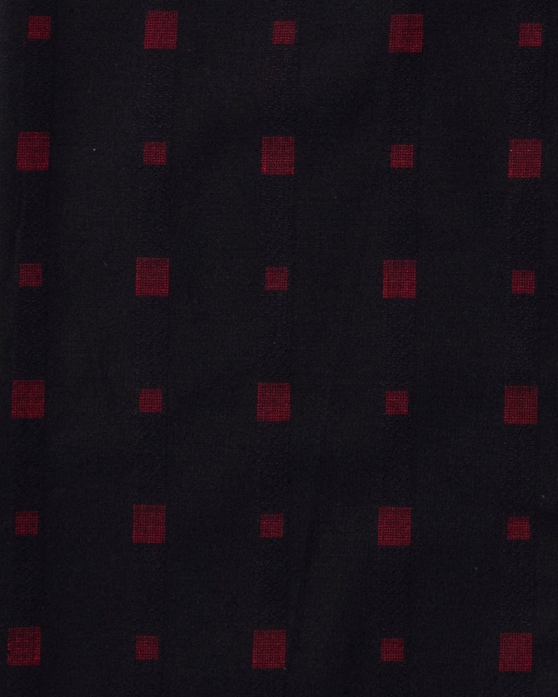 ToK Monpe Pants, Women's, Indigo with Red Squares - Image 5