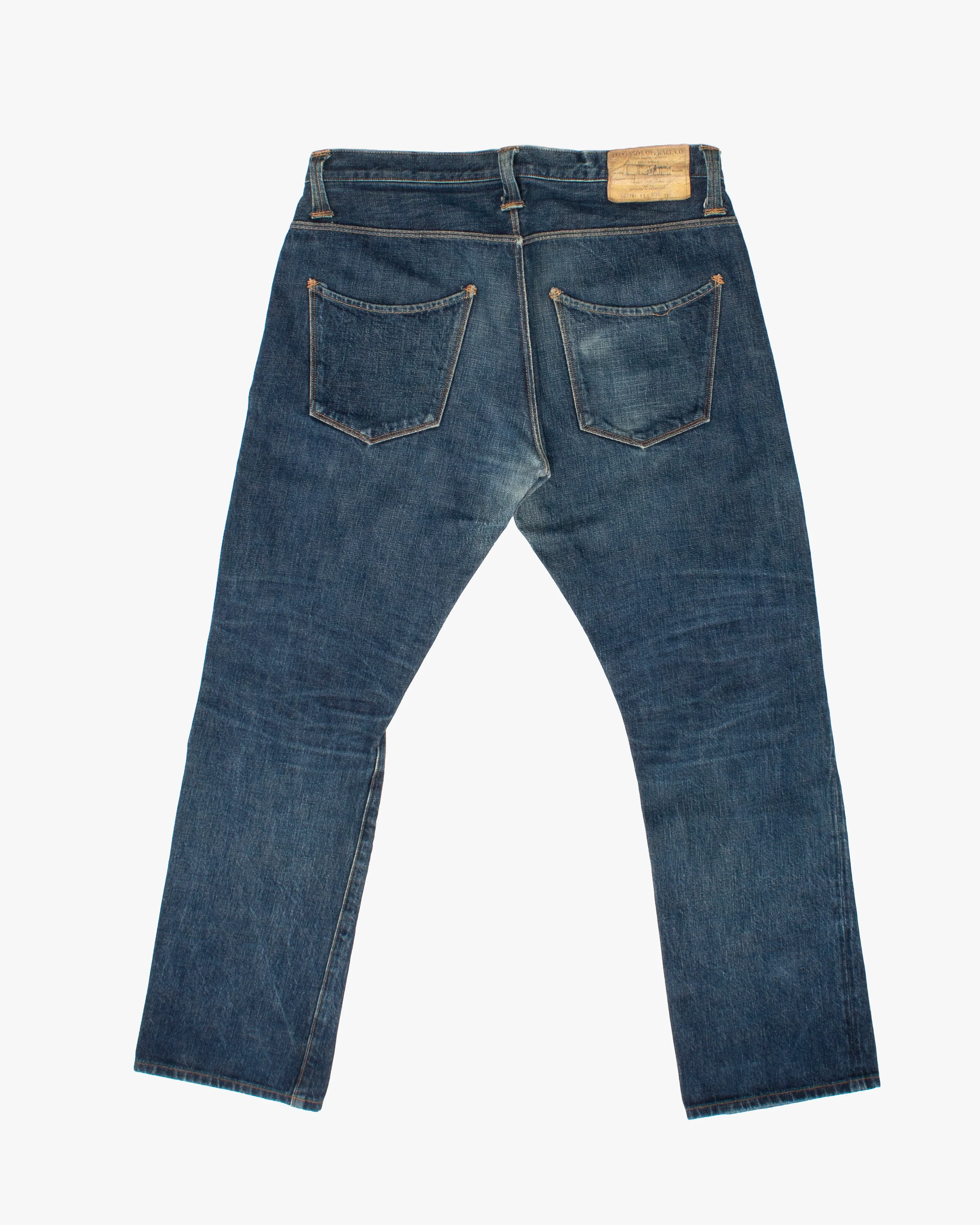 Japanese Repro Denim Jeans, 31, Stevenson Overall Co, Scooped Pockets - Image 3