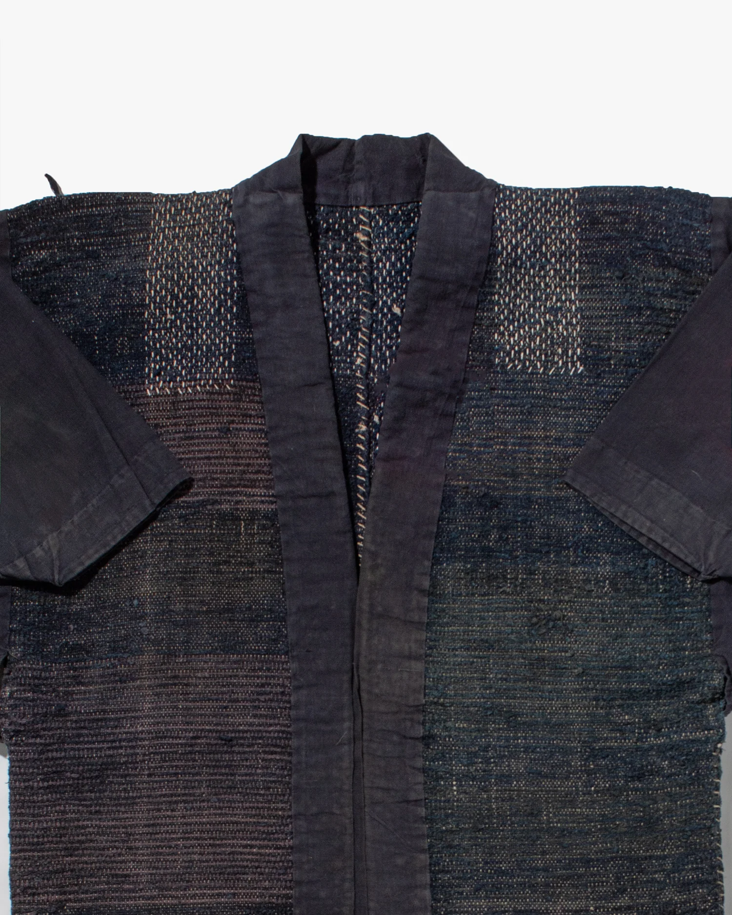 Vintage Noragi Jacket, Indigo Sakiori - Image 3