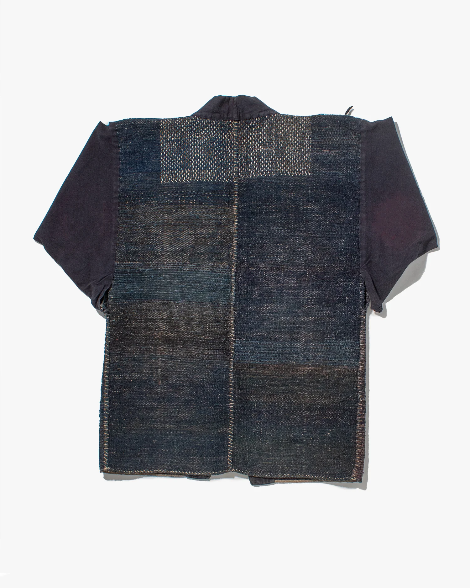Vintage Noragi Jacket, Indigo Sakiori - Image 4
