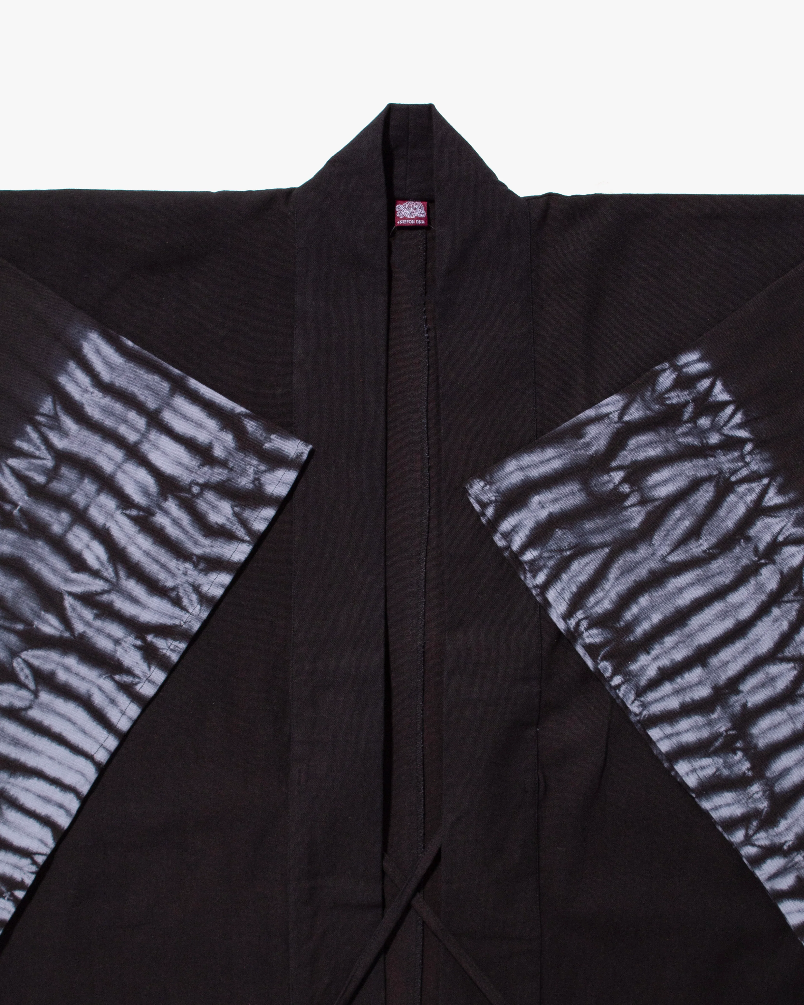 Wa-Modern, Haori, Black Mokume, Men's - Image 3