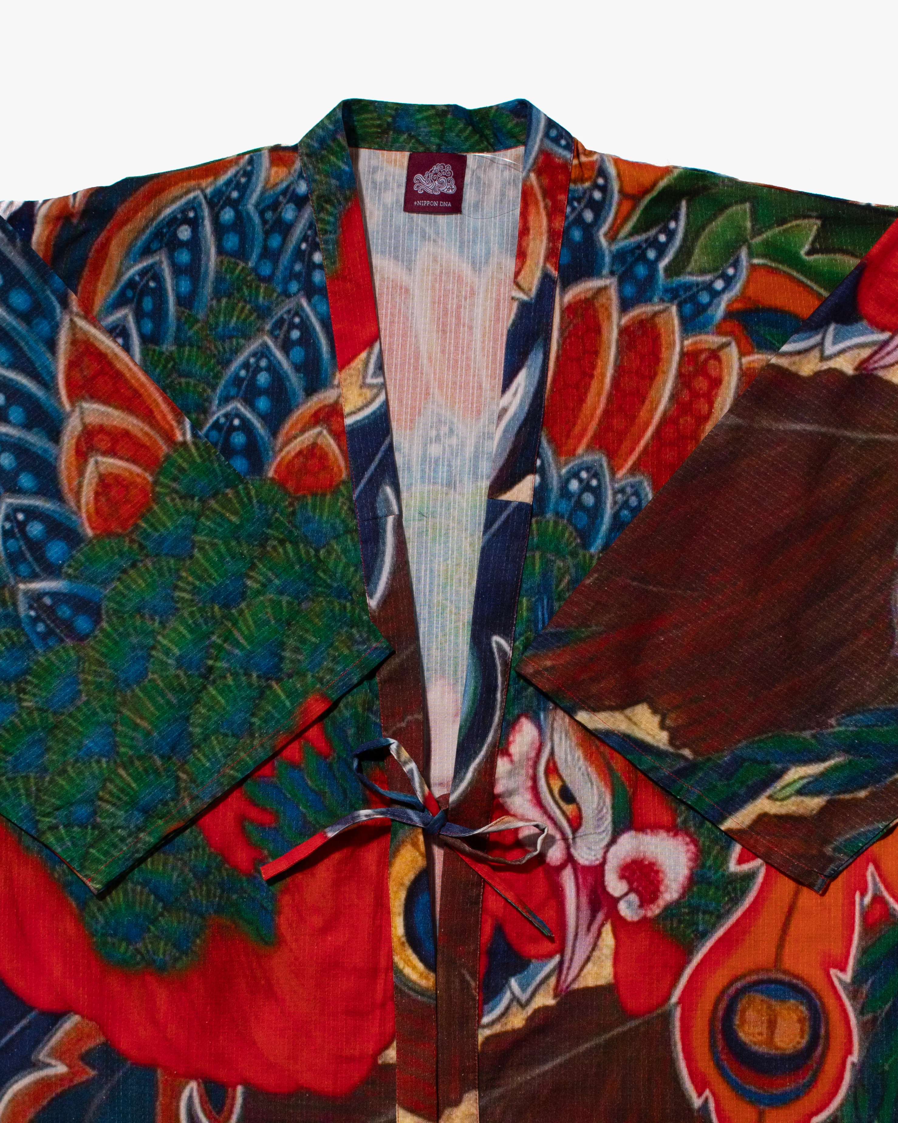 Wa-Modern, Haori, Robe, Houou, Men's - Image 10