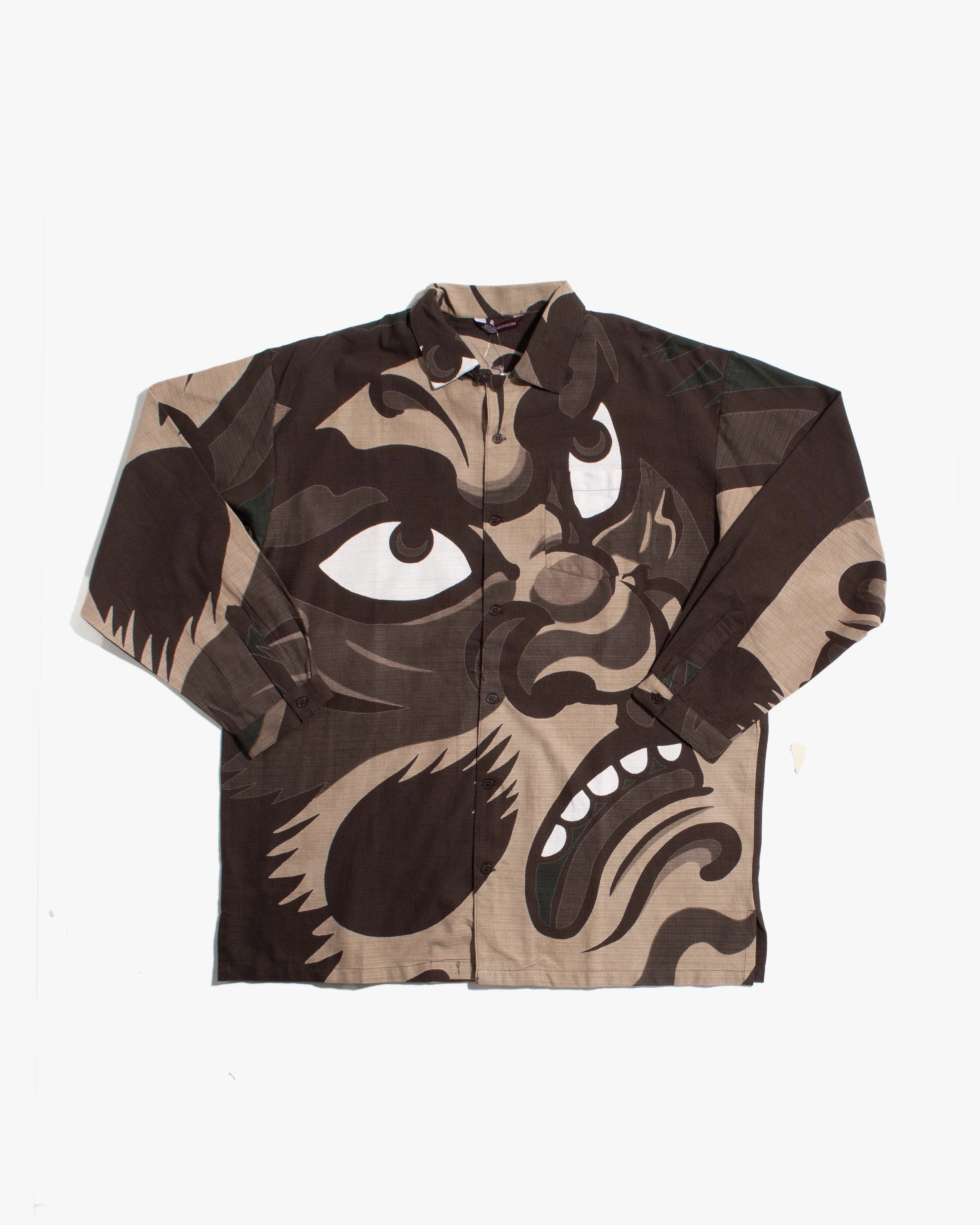 Wa-Modern Shirt, Long Sleeve Button-Up, BR Musya - Image 6