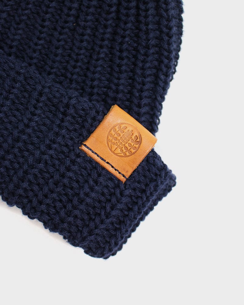 Kiriko Original Knit Cap, Navy, 6 ˝ - Image 3