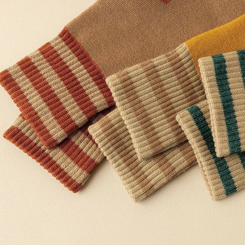 Winter plus velvet thick warm cotton socks mid-tube socks - Image 15