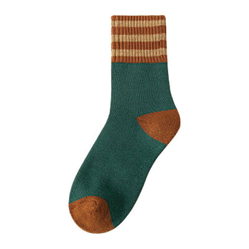 Winter plus velvet thick warm cotton socks mid-tube socks - Image 3
