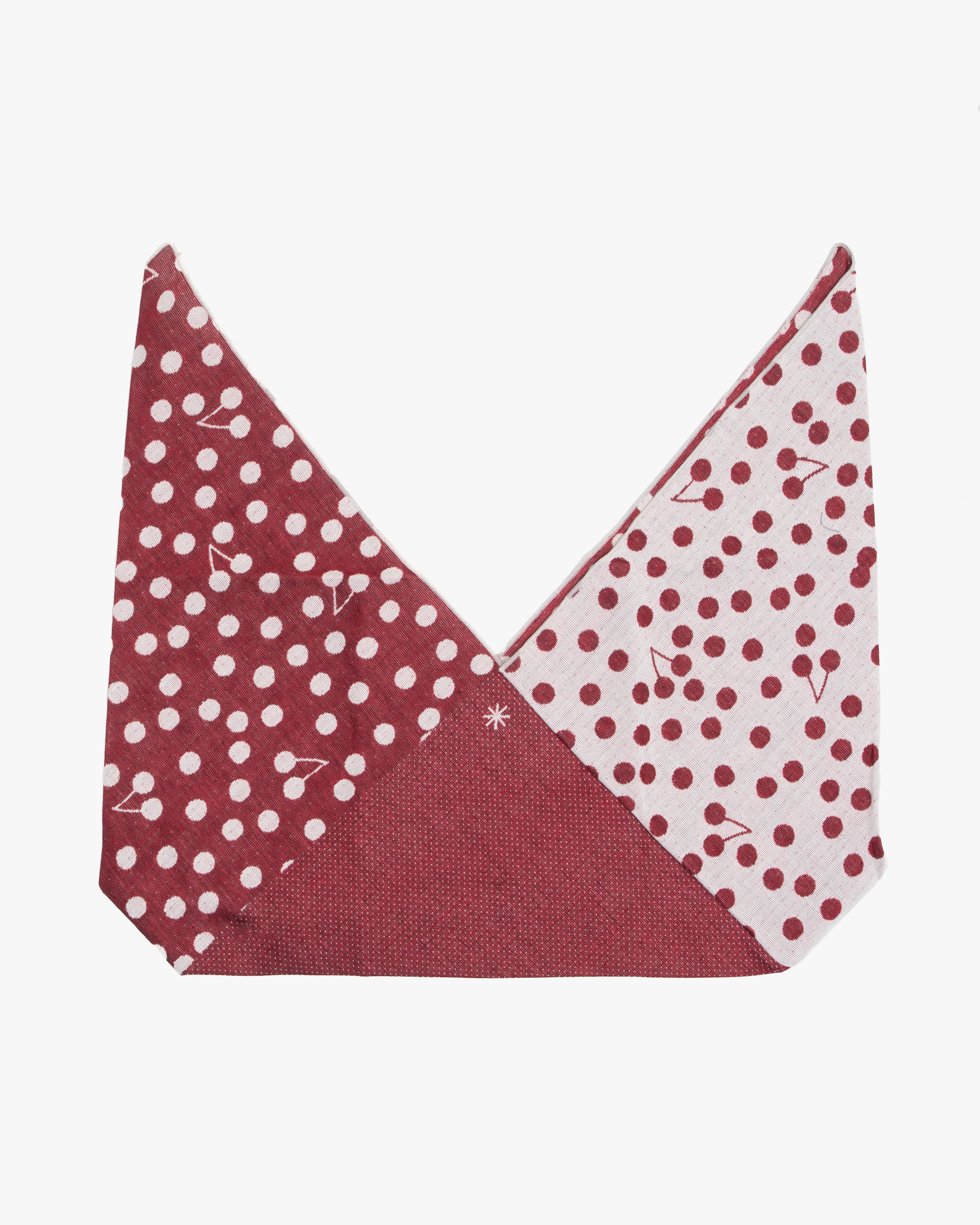 Yoneori Komon Tsuno Bag - Image 7