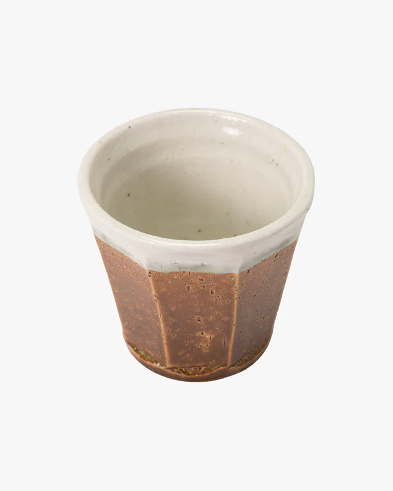 Yunomi Cup, Ichiyama, Octagon Faceted, Vidro - Image 2