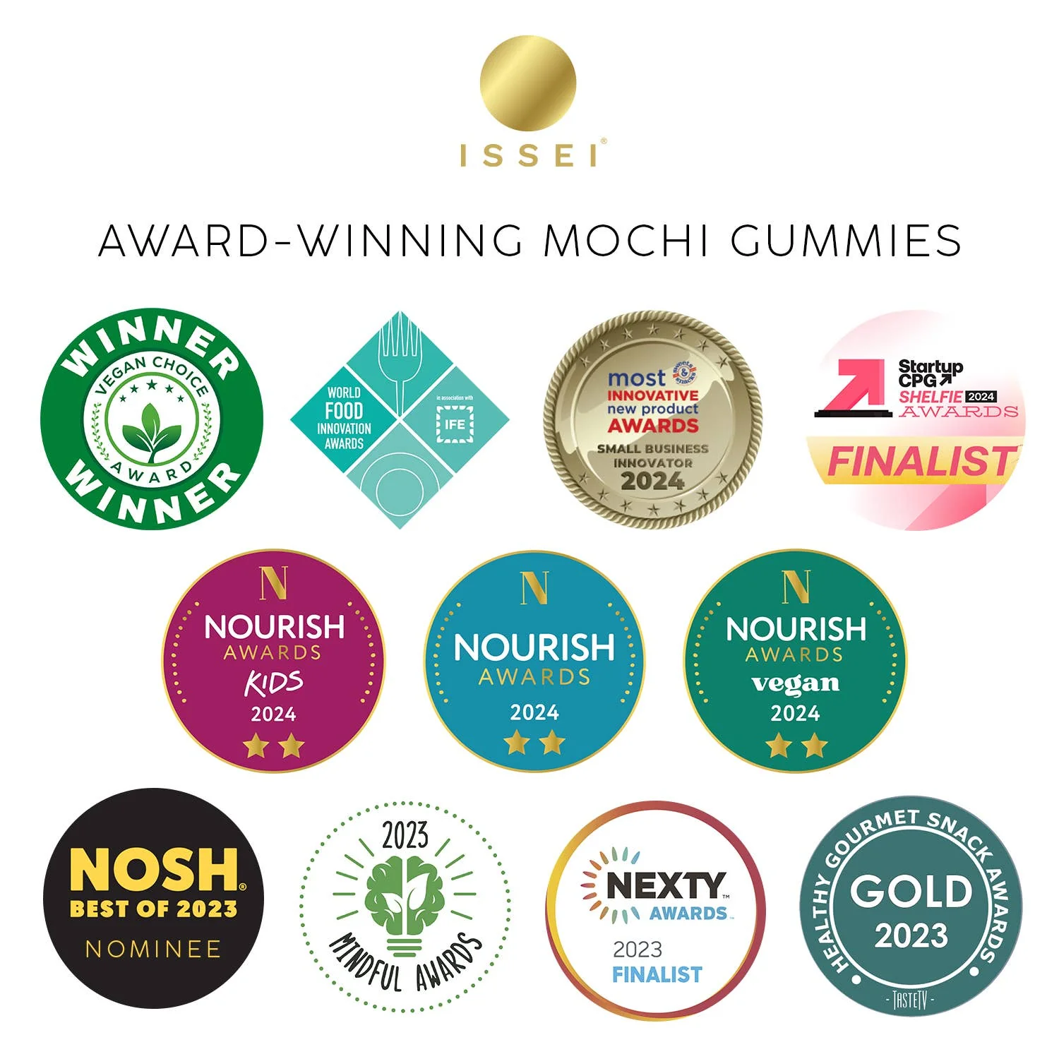 ISSEI Mochi Gummies, Yuzu SMALL (2 oz) - Image 8